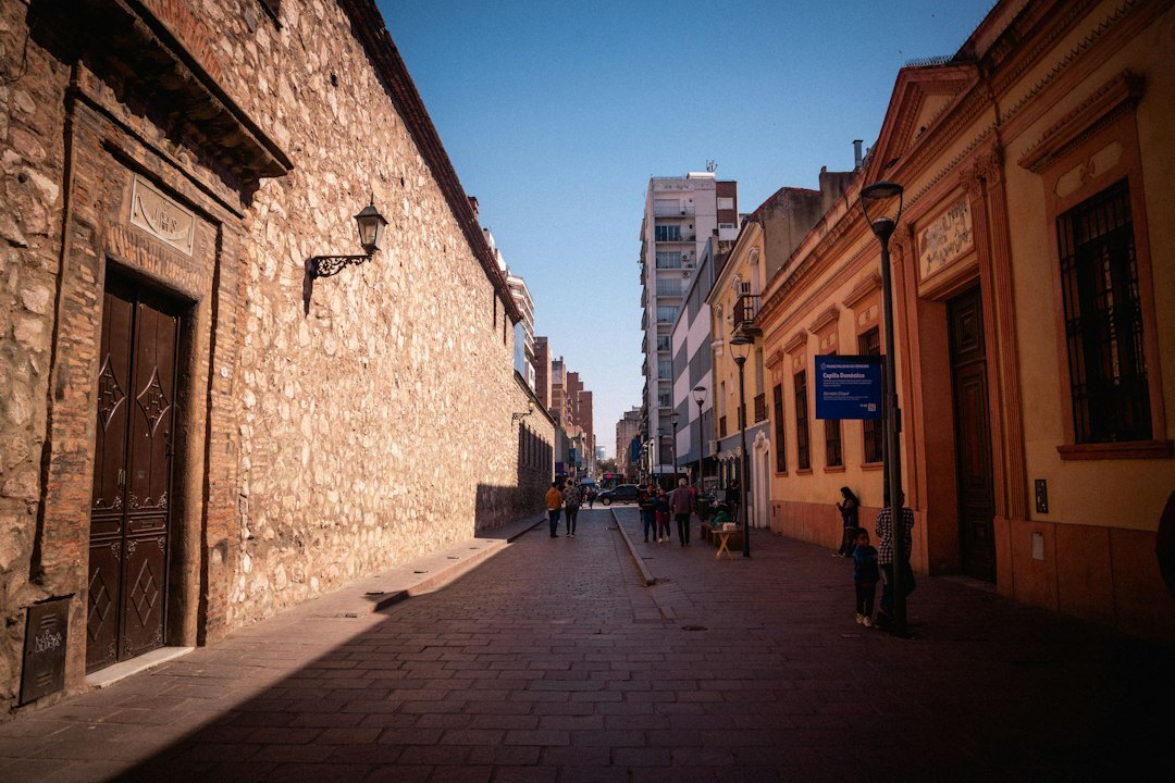 historic uruguayan city street